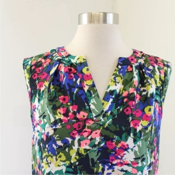 J Crew sleevless blouse - Picture 4 of 12